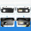 For  7 Sports Van  MK7 T-  B8 CC E- T-Roc Car Front Sun Visor Panel with Makeup Mirror Left 2