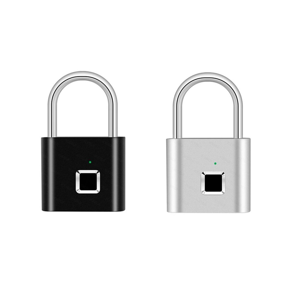 Keyless Usb Charging Fingerprint Lock Padlock Waterproof Door Lock Portable Anti-Theft Padlock 6032059927773