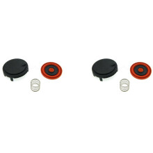 2X PCV Valve Cover Repair Kit Valve Cap with Membrane for Chevy Cruze Sonic Trax 1.4L 25198874 55573746