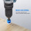 5pcs/Set Countersink Drill Bit with Adjustable Depth Stop Low Friction Hole Opener Countersunk Drill Bit Carpentry 6