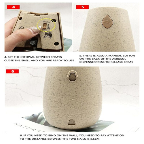 1Pc Eco-Friendly Leaf-Shaped Fragrance Diffuser Has an Automatic Timer and is Suitable for Use in Homes and Offices 2