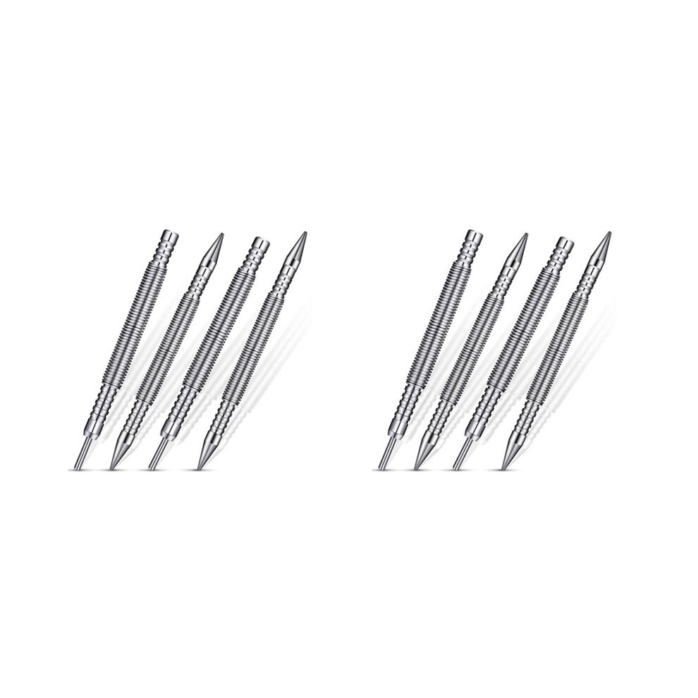 8X Nail Set And Hinge Pin Tool Dual Nail Punch Hinge Pin Removal Tool Hammerless Spring Punch Set 6033394031484
