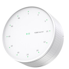 Multifunktionell Kökstimer Nedräkningsklocka Lära Sig Matlagning Bakning Hantering Alarmtimer Vit