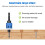 5pcs/Set Countersink Drill Bit with Adjustable Depth Stop Low Friction Hole Opener Countersunk Drill Bit Carpentry 3