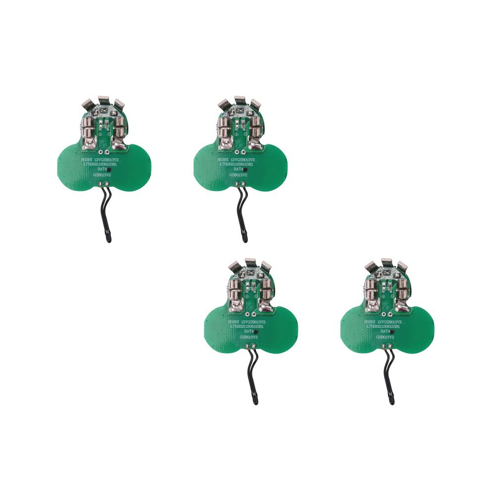 4X Bat411 Battery Pcb Board Circuit Board For 10.8V 12V Battery Bat412a 2607336013 2607336014 Cordless Power Tools 4714128066362