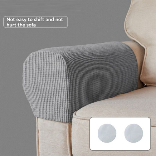 Capas Elásticas para Cadeiras com Apoio de Braço, Protetor Antiderrapante para Móveis, Capas Elásticas para Sofás, 1