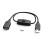 2X Data Sync USB 2.0 Extender Cord USB Extension Cable with  OFF  LED Indicator for PC Laptop USB Fan LED Lamp 6