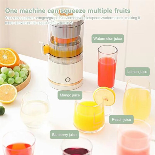 Presse-Agrumes Électrique Rechargeable pour Orange, Citron, Citron Vert, Pamplemousse 1