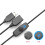 2X Data Sync USB 2.0 Extender Cord USB Extension Cable with  OFF  LED Indicator for PC Laptop USB Fan LED Lamp 3