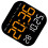 Digital Wall Clocks Temperature Date Week Dispaly Electronic Table Clock Wall-Mounted LED Alarm Clock Remote Control 6
