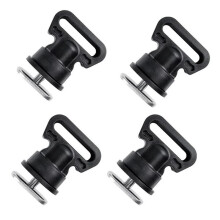 4PCS Marine Track Mount Vertical Tie Downs para Fixar Refrigerador Crate Rail Mount Pesca Caiaque Barcos Remo Acessórios