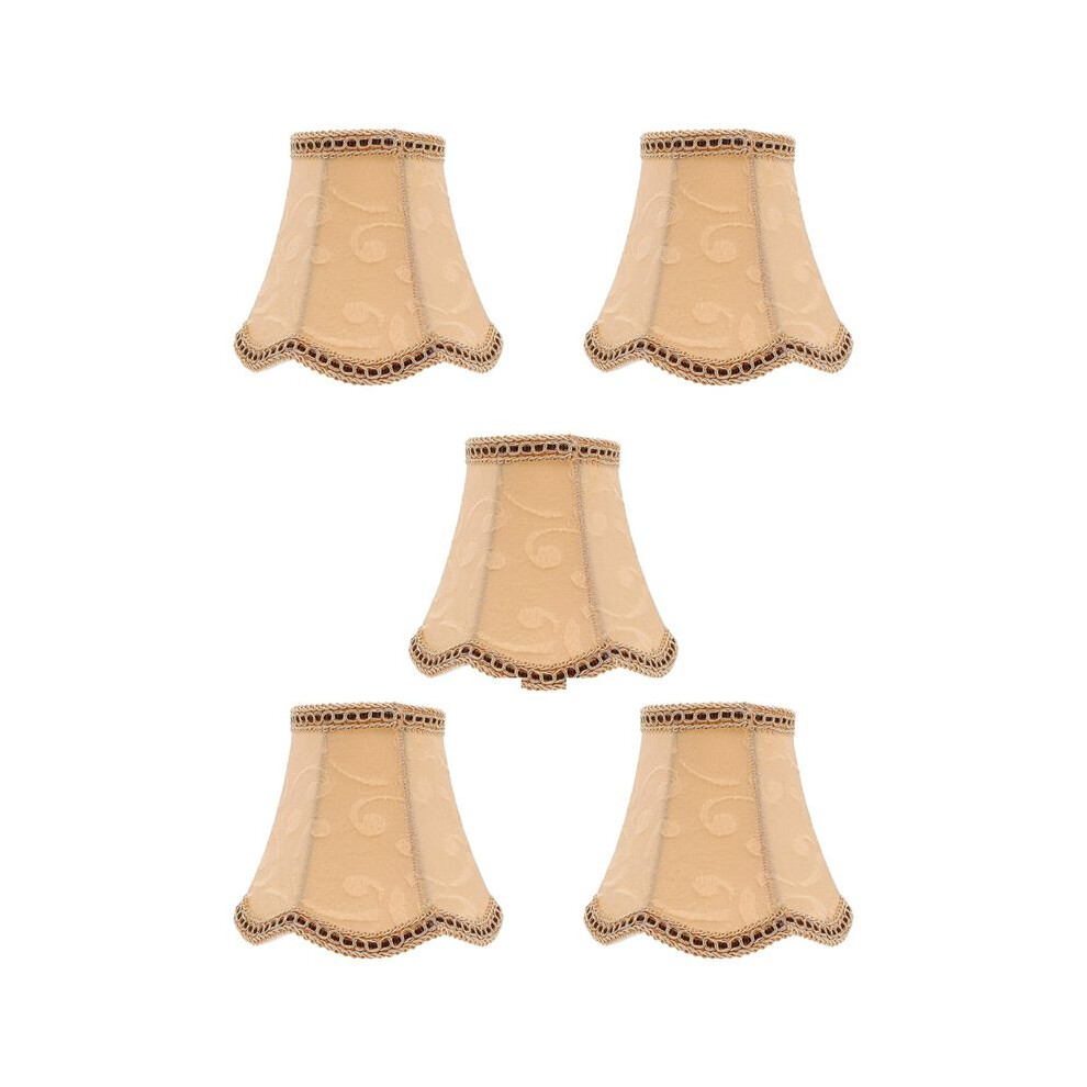 5X Table Lamp Shade Fabric Cloth Clip Shades Lamp Cover Drum Shade Lampshade Bulb For Floor Lamp Home Light Exogio