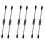 Power  USB Type C with Indicator Light Male to Female USB-C Extension Cable  for Raspberry Pi 4B 6 Pcs 1