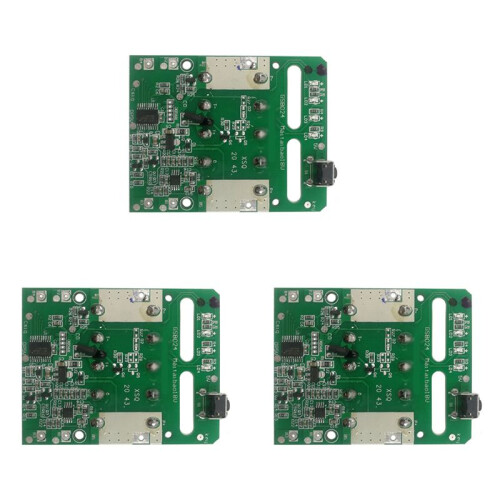 Charging Protection Circuit Board PCB Board for  18V Lithium Battery Rack(3 Pcs)