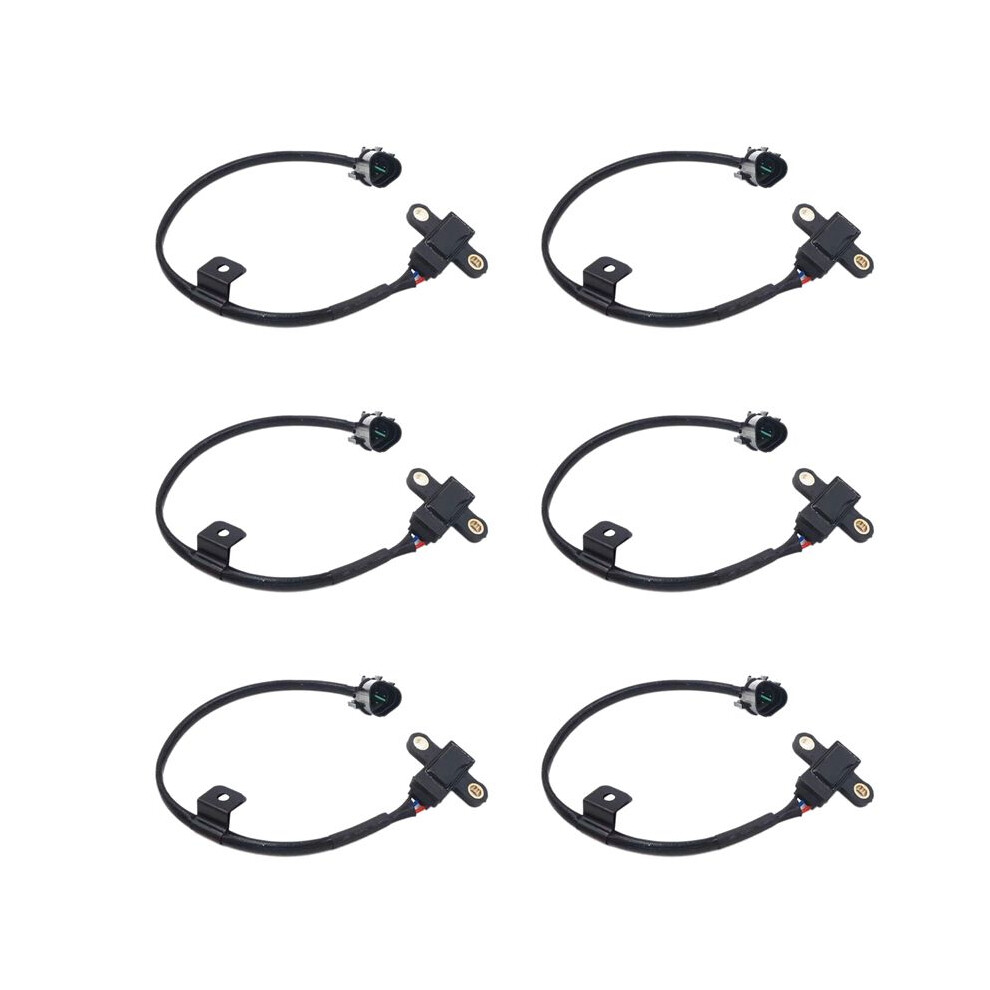 6X Crankshaft Position Sensor Fits For Picanto Getz Atos 2006-2011 39310-02700 3931002700 Black 6031132014027