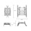 2X Landing Gear for   / 2/ SE Quick Release Height Extended Leg Protector Feet Extensions 7