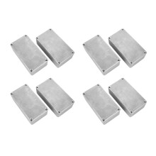 8Pcs 125B/1590N1 Aluminum Case Guitar Stompbox&Pedal Enclosure for Guitar Effect Pedal Project