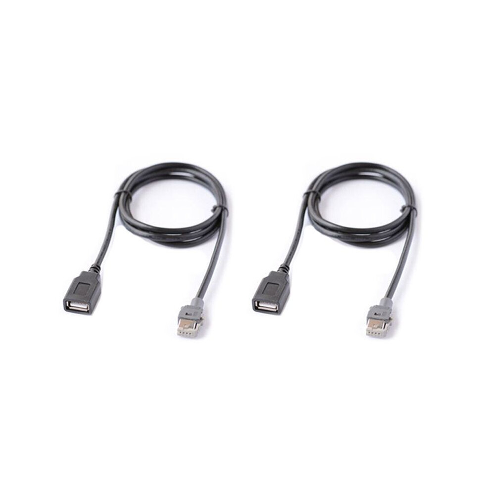 2X Car Media Unit Usb Interface Cable Adapter For Mistra Tucson 6134162634972