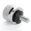 4X Chrome Billet Aluminum  Bolt Screw Cap for  Davidson 3