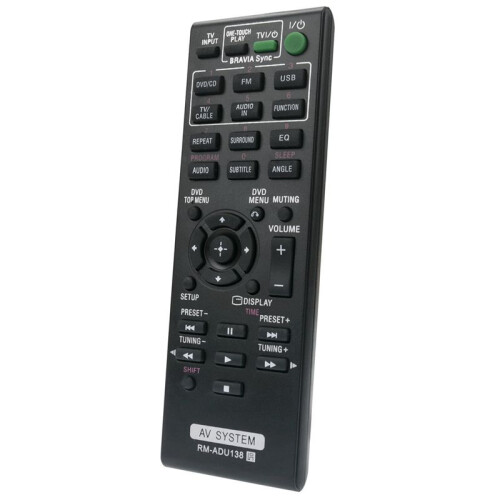 2X RM-ADU138 Replace Remote Control Fit for  AV System DAV-TZ145 HBD-TZ140 HBD-TZ145 2