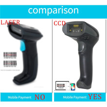 3X Netum F20 Handheld Wired Ccd Barcode Scanner Portable 32Bit USB Cable A4 Bar Code Reader for Pos System