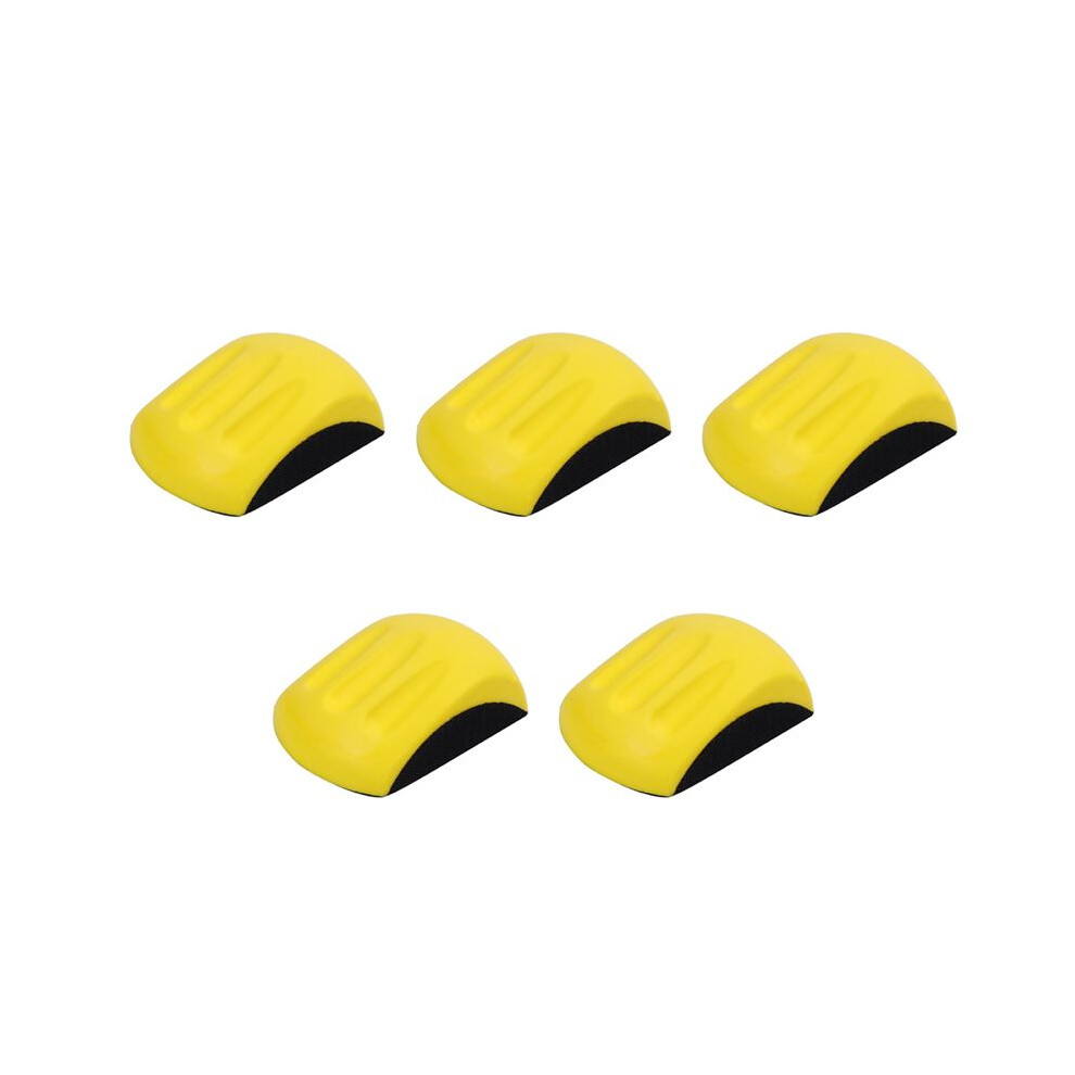 5X 5 Inch Hand Sanding Block For Hook & Loop Sandpaper Hand Pad Polishing Pad Abrasive Tools 6133381084827