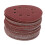 100Pcs 5 Inch 125mm Round Sandpaper Eight Hole Disk Sand Sheets Grit 40/60/80/120/240 Hook and Loop Sanding Disc Polish 7