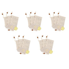 20X Sac à Savon, Sac à Savon Ramie, Sac à Savon Bio, Sac à Savon, pour Faire Mousser et Sécher le Savon!
