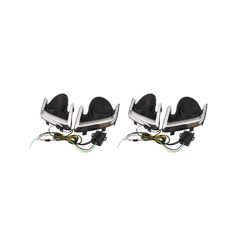 4X Led Drl Day Daytime Running S Front Fog Lamp For Attrage Mirage G4 2012-2015 Light 6032823031330