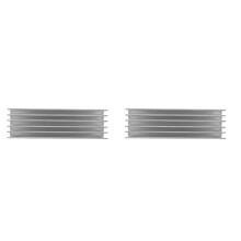 2X Heatsink 100X30X30MM Power Amplifier Aluminum Heat Sink Radiator Module for Cooling System