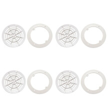 4X Swimming Pool Water Filter Anti-Corrosion Cover Round Drain Device Screw Floor Drain Cover Round Main Drainage Port