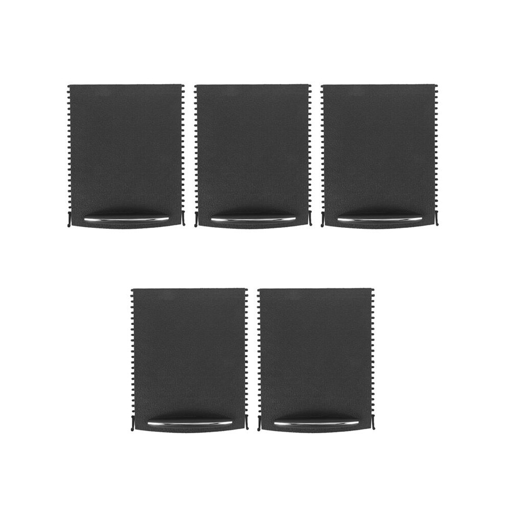 5X Car Center Console Sliding Shutters Cup Holder Roller Shutter Cover For - C-Class W203 2000-2007 6032748525471