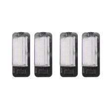 4Pcs 18LED Car High Power White License Plate Light for E36 318I 328I M3