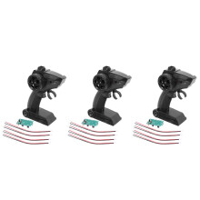 3X 2.4G 4 Channels Wireless RC Transmitter Receiver Radio Remote Controller Transmitter with Receiver Board