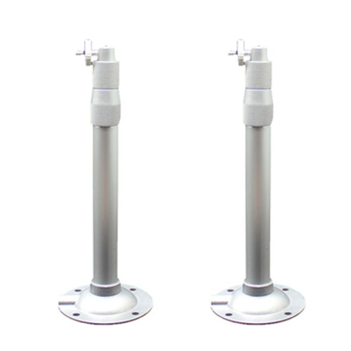2X Projector Bracket 30-60cm Rotatable Support Ceiling Wall Hanger Holder Aluminum Mount for Camera/Projector 1