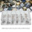 240PCS Watch Crowns Watch Waterproof Replacement Assorted Repair Tools with Box 7