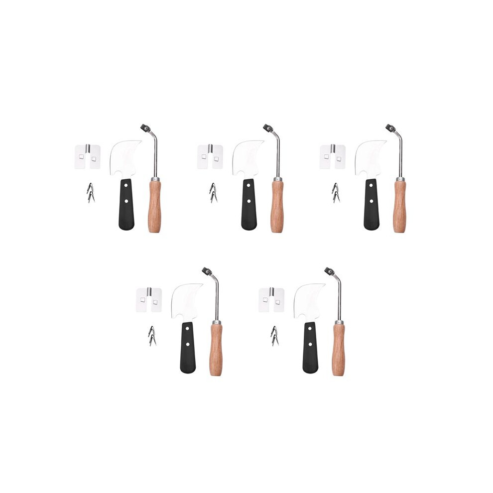 35Pcs Stainless Steel Vinyl Floor Welding Kit Accessories Set For Floor Cutting Guide 4713532200706