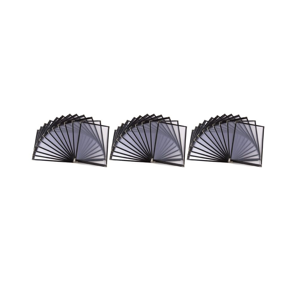 50 Pack Of Menu Covers - Single Page, 2 View, Fits 8.5 X 11 Inch Paper - Restaurant Menu Covers 4711651004380