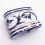 3pcs 2M Self-Adhesive Side  Tile Sticker Ancient Greek Pattern Bathroom Kitchen Restaurant Wall Stair Wall Sticker 2