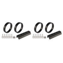 2X Kit  Guida per Diametro del Tubo del Telescopio O Cercatori Da 43 mm A 70 mm per L'Astrofotografia