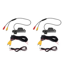 2X Car Reversing Rear View Camera for Astra H J Corsa Meriva Vectra Zafira Insignia Regal
