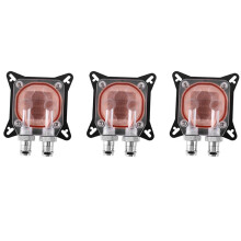 3X Gpu Wasser Block Kühlung Doppel Kanal Von Kupfer Säule Video Bild Karte Wasser Kühler Kühler 0,4mm für  W40