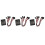 3X 3 Axis Flight Controller Stabilizer System Gyro Fixed Flying Wing FPV Airplane Aircraft Gliders Fixed Wing Balancer 1