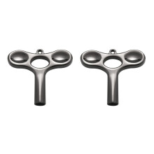2X Clé de Tambour Clé de Tambour Vis Carrée Clé de Tambour avec Clé de Vitesse de Mouvement Continu Clé Universelle de Réglage de Batterie