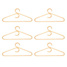 Rattan Kleider Bügel Stil, Kleidungs Stück Organizer, Rack Erwachsene Kleider Bügel, Raum Dekoration Kleider Bügel für Ihre Kleidung.6 Stück