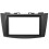 2X for  Swift 2011-2016 2Din Audio Panel DVD Navigation Panel Frame Car Fascias Stereo Radio Panel 7