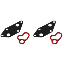 2X Car Oil Cooler Gasket Set for Altima Sentra Rouge 2.5L 07-13 21304-JG30A 21304-JA00A