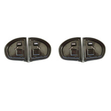 4-Teilige Außenspiegel-Dichtung Gummidichtungen und Rechts für E-Klasse W211 2002-2009 C-Klasse W203 2000-2006