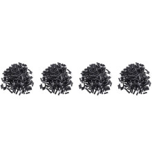 400Pcs / Lot 2Ml Schwarz Plastic Parfüm Sprühflasche Probe Spray Sprayer Zerstäuber Parfüm Flasche