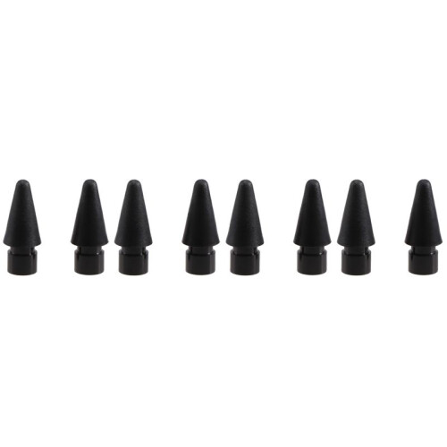8 Pack Replacement Tip for  Pencil Nibs for  Pencil 1St & 2Nd Generation (Black)